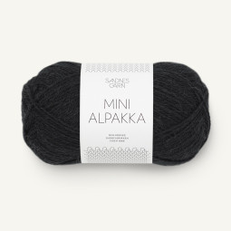MINI ALPAKKA - SVART (1099)