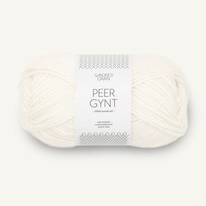 PEER GYNT - HVIT (1001)