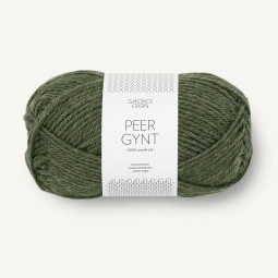 PEER GYNT - MØRK GRØNNMELERT (9572)