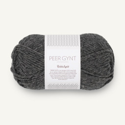 PEER GYNT PetiteKnit - CHARCOAL MELANGE (1065)