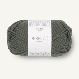 PERFECT - STØVET OLIVENGRØNN (9071)