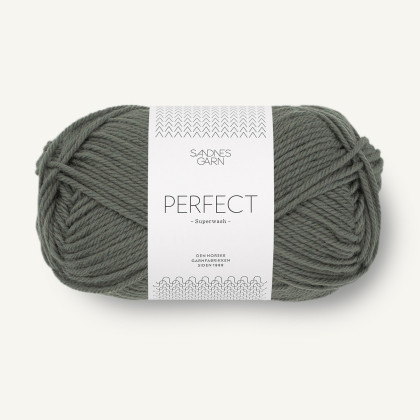 PERFECT - STØVET OLIVENGRØNN (9071)