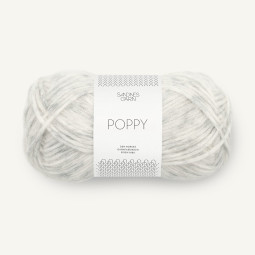 POPPY - LIGHT GREY MELANGE (1021)