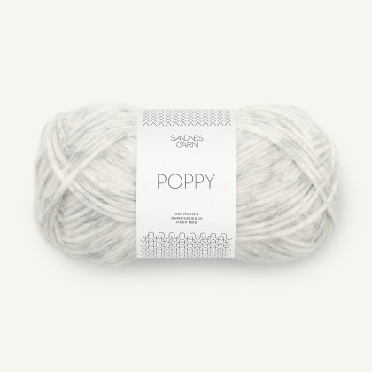 POPPY - LIGHT GREY MELANGE (1021)