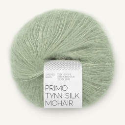 PRIMO TYNN SILK MOHAIR - DUSTY LIGHT GREEN (8521)