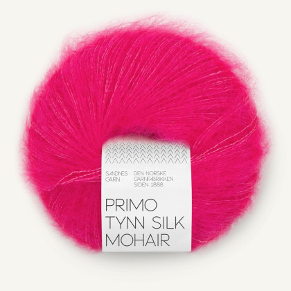 PRIMO TYNN SILK MOHAIR - HOT PINK (4518)