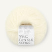 PRIMO TYNN SILK MOHAIR - NATURAL WHITE (1012)