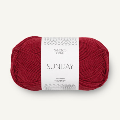 SUNDAY - DYP RØD (4236)