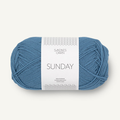 SUNDAY - MØRK HIMMELBLÅ (6042)