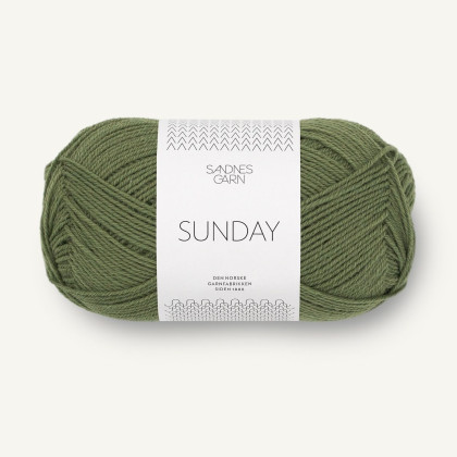 SUNDAY - OLIVENGRØNN (9062)