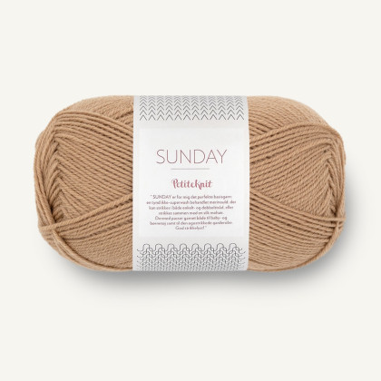 SUNDAY PetiteKnit - CAMEL (2542)