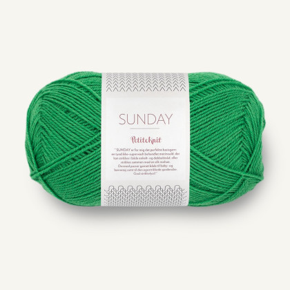 SUNDAY PetiteKnit - STATEMENT GREEN (8236)