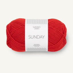 SUNDAY - SCARLET RED (4018)