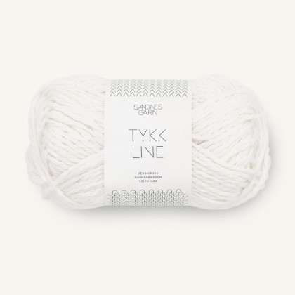 TYKK LINE - HVIT (1002)