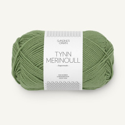 TYNN MERINOULL - GRØNN (8543)