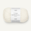 TYNN MERINOULL - HVIT (1002)
