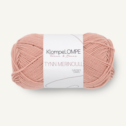 TYNN MERINOULL KlompeLOMPE - PUDDERBRUN (3332)