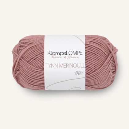 TYNN MERINOULL KlompeLOMPE - PUDDERROSA (4032)