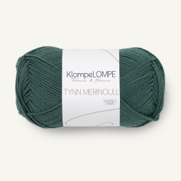 TYNN MERINOULL KlompeLOMPE - SJØSMARAGD (7271)