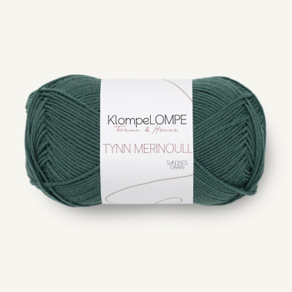 TYNN MERINOULL KlompeLOMPE - SJØSMARAGD (7271)