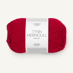 TYNN MERINOULL - RØD (4219)