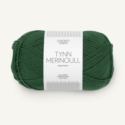 TYNN MERINOULL - SKOGGRØNN (8072)