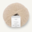 TYNN SILK MOHAIR - BEIGEMELERT (2650)