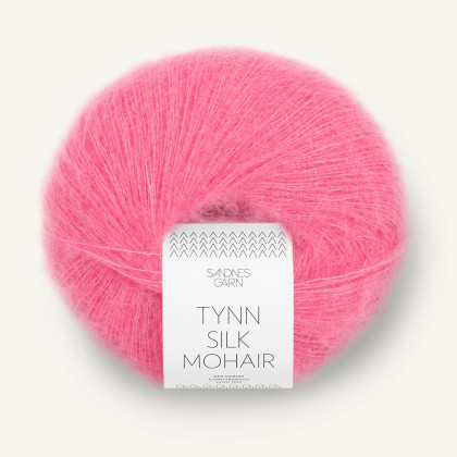 TYNN SILK MOHAIR - BUBBLEGUM PINK (4315)