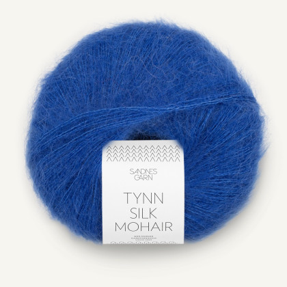TYNN SILK MOHAIR - DAZZLING BLUE (5845)