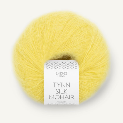 TYNN SILK MOHAIR - LEMON (9004)