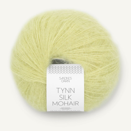 TYNN SILK MOHAIR - LIME PUNCH (9523)