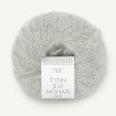 TYNN SILK MOHAIR - LYS GRÅMELERT (1022)