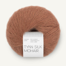 TYNN SILK MOHAIR - MOCHA MOUSSE (3342)