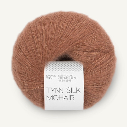 TYNN SILK MOHAIR - MOCHA MOUSSE (3342)