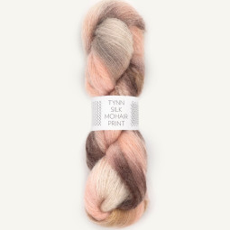 TYNN SILK MOHAIR PRINT - BLOSSOM TREE (3135)