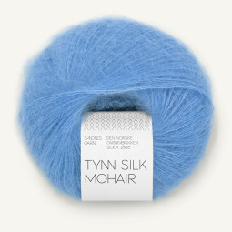 TYNN SILK MOHAIR - PROVANCE BLUE (5824)