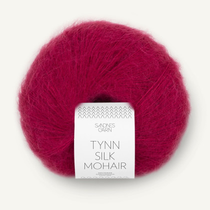 TYNN SILK MOHAIR - RUMBA RED (4255)