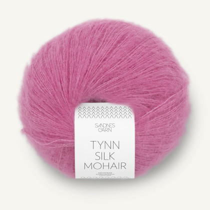 TYNN SILK MOHAIR - SHOCKING PINK (4626)