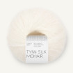 TYNN SILK MOHAIR - TRUE WHITE (1001)