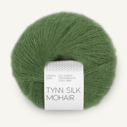 TYNN SILK MOHAIR - VINEYARD GREEN (8753)