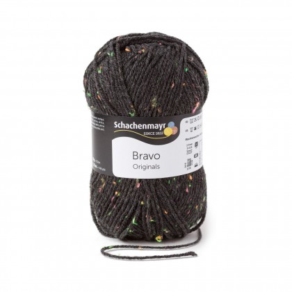 BRAVO - ANTHRAZIT NEON TWEED (08329)