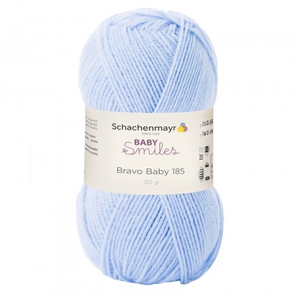 BRAVO BABY 185 - Baby Smiles - HELLBLAU (01054)