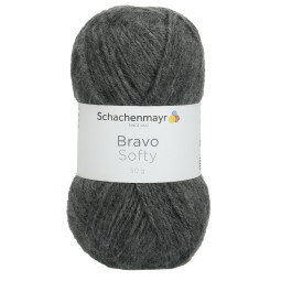 BRAVO SOFTY - MITTELGRAU MELIERT (08319)