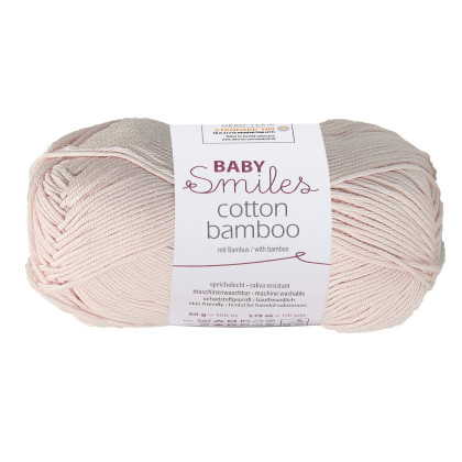 COTTON BAMBOO - Baby Smiles - ROSA (01035)