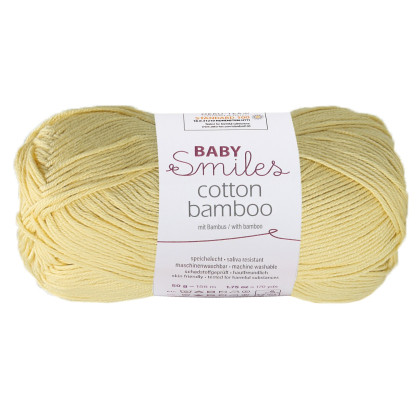 COTTON BAMBOO - Baby Smiles - VANILLA (01021)