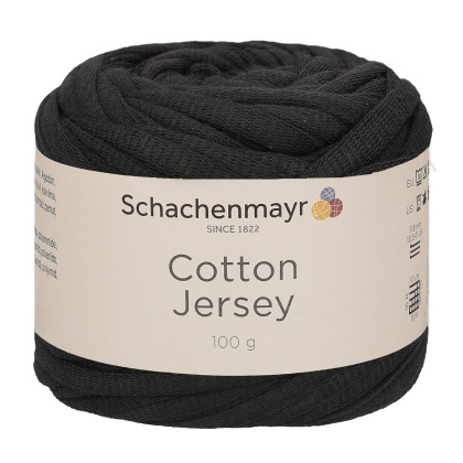 COTTON JERSEY - SCHWARZ (00099)