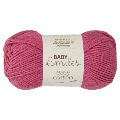 EASY COTTON - Baby Smiles - HIMBEERE (01136)