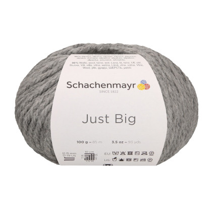 JUST BIG - MITTELGRAU MELIERT (00092)
