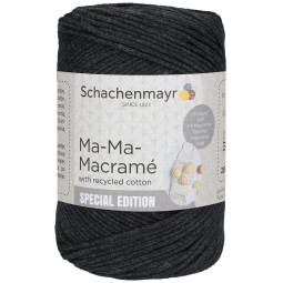 MA-MA-MACRAMÉ - MEDIUM GREY (00092)
