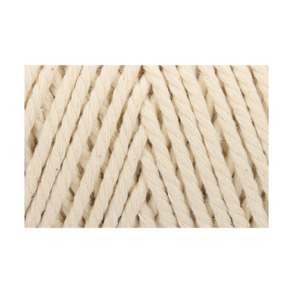 MACRAMÉ 3 mm - CREAM (00002)